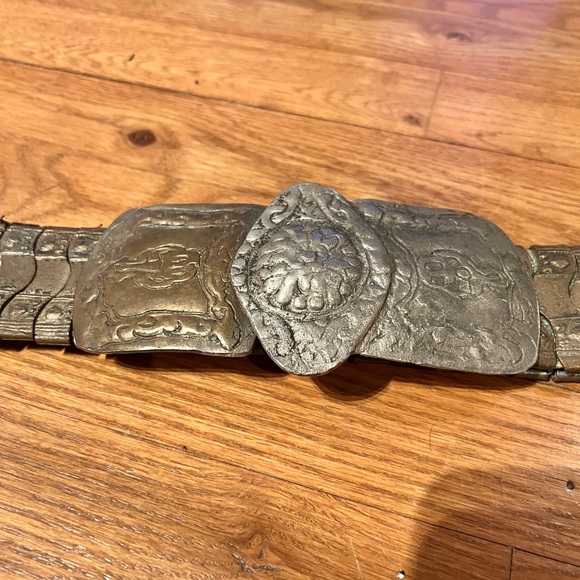 Vintage Rare Forged Iron Belt - Picture 3 of 9